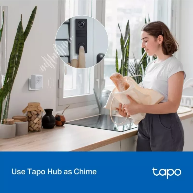 TP-Link Tapo D205 wideodomofon 3 MP Czarny