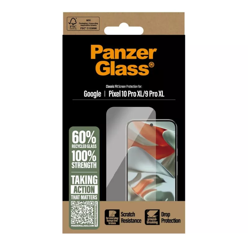 PanzerGlass folia ochronna na ekran/tył do Google Pixel 10 Pro XL / 9 Pro XL, przezroczysta, 1 szt. (PG92324)