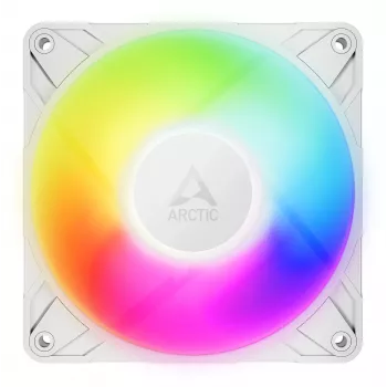 ARCTIC Freezer P12 Pro A-RGB (Biały) - Zestaw 3 szt. 120 mm A-RGB PWM Wentylator z Rozdzielaczem Kabli