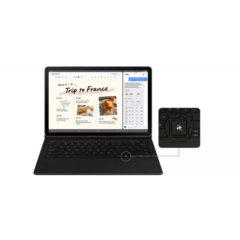 Samsung Galaxy Tab S10 Lite 5G Enterprise Edition 128 GB 27,7 cm (10,9 cala) 6 GB Wi-Fi 6 (802.11ax) Szary