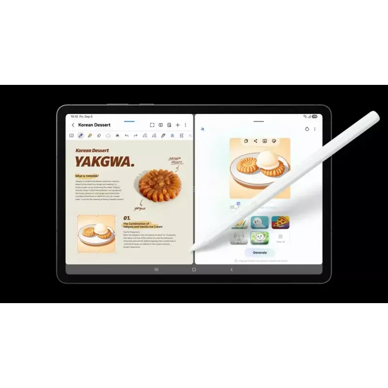Tablet Samsung Galaxy Tab S11 5G 11 cali 12GB RAM 256GB, wyświetlacz 2560x1600, IP68, aparat 13 MP tył, 12 MP przód