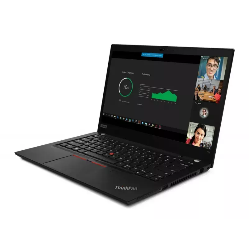 Laptop tecXL ThinkPad T14 Gen 2 (Intel) i5-1145G7, 14 cal FHD, 16 GB DDR4, 512 GB SSD, Wi‑Fi 6, Windows 11 Pro, Czarny