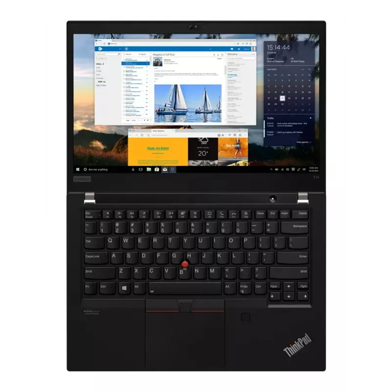 Laptop tecXL ThinkPad T14 Gen 2 (Intel) i5-1145G7, 14 cal FHD, 16 GB DDR4, 512 GB SSD, Wi‑Fi 6, Windows 11 Pro, Czarny