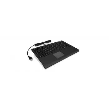 KeySonic ACK-540U+ (UK) klawiatura biurowa USB QWERTY UK English Czarna