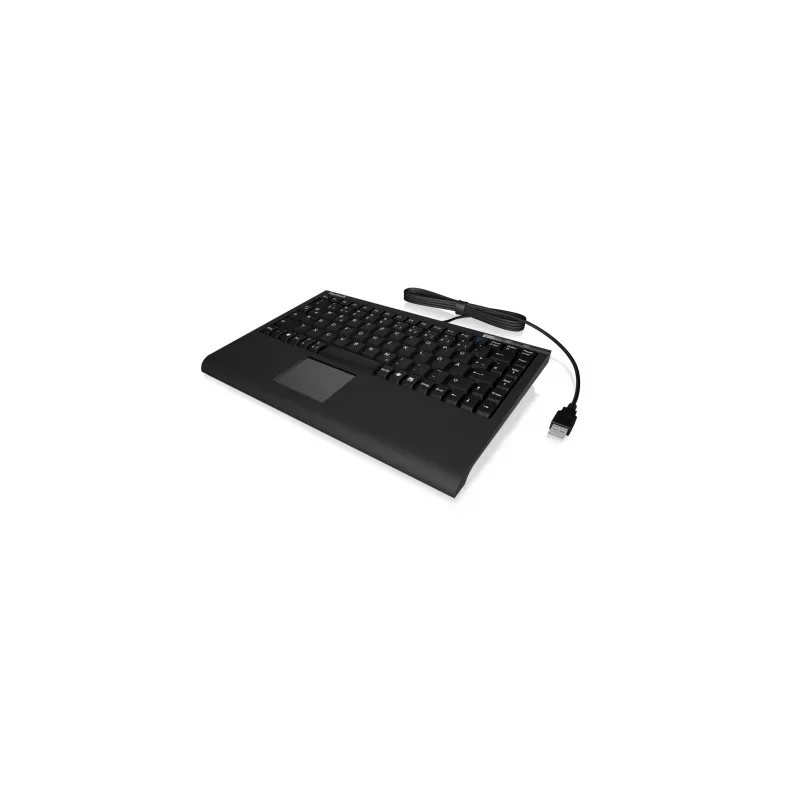 KeySonic ACK-540U+ (UK) klawiatura biurowa USB QWERTY UK English Czarna
