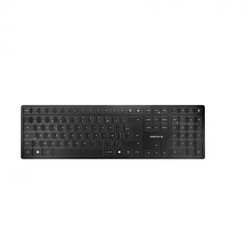 Klawiatura CHERRY KW 9100 cienki uniwersalna RF Wireless + Bluetooth AZERTY French czarna