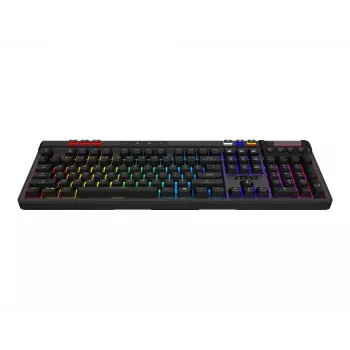 MSI Strike Pro Wireless Silent Mechaniczna Klawiatura Gamingowa, układ DE (QWERTZ), czarny