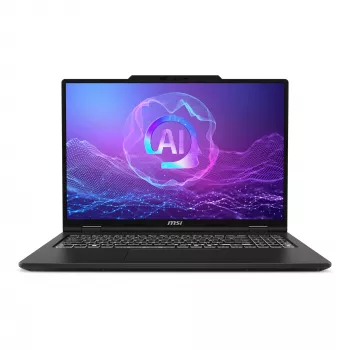 Laptop MSI Venture A16 AI+ A3HMG-036DE — 16 cali 2K (2048×1280), AMD Ryzen AI 7 340 2 GHz, 16 GB DDR5, 1 TB SSD, RTX 5050, Windows 11 Home, szary