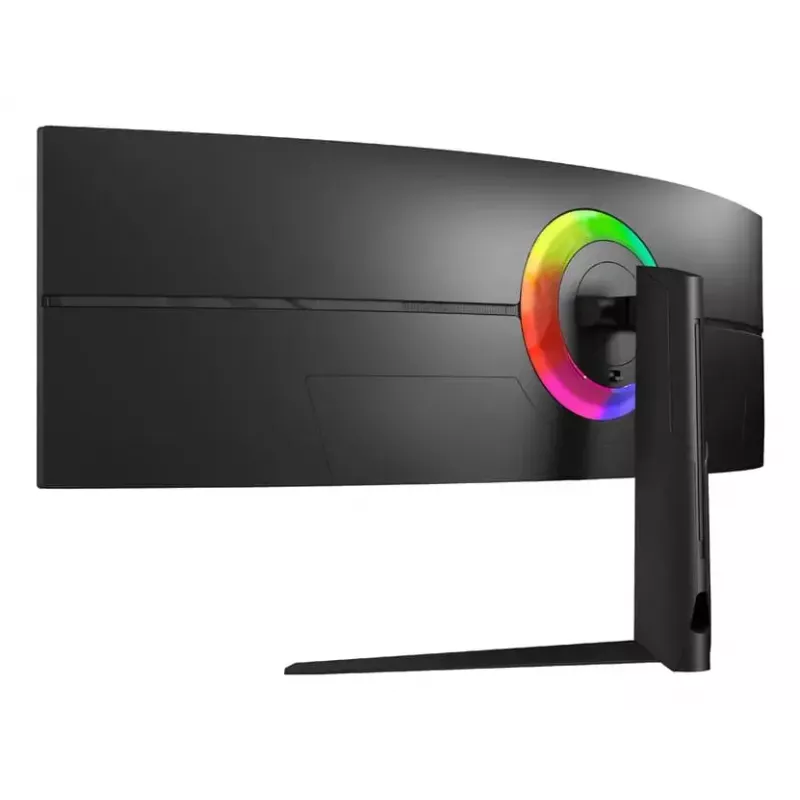 Monitor LC-Power LC-M49QCK 49 cali, Dual QHD (5120×1440), zakrzywiony VA LCD, 3 ms, 32:9, VESA, regulacja wysokości, czarny