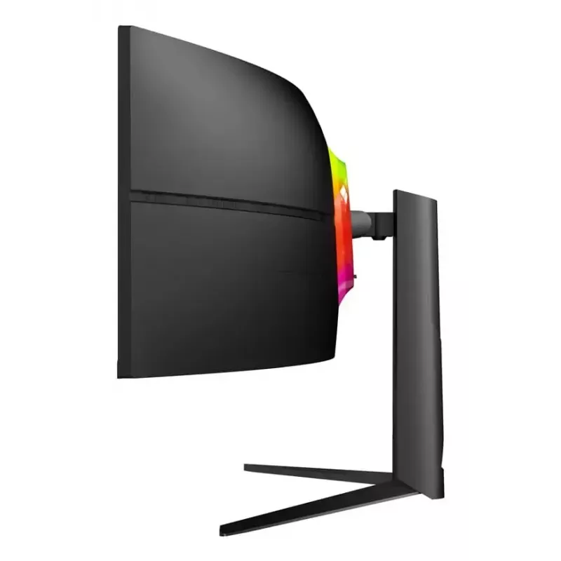 Monitor LC-Power LC-M49QCK 49 cali, Dual QHD (5120×1440), zakrzywiony VA LCD, 3 ms, 32:9, VESA, regulacja wysokości, czarny