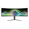 Monitor LC-Power LC-M49QCK 49 cali, Dual QHD (5120×1440), zakrzywiony VA LCD, 3 ms, 32:9, VESA, regulacja wysokości, czarny