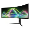 Monitor LC-Power LC-M49QCK 49 cali, Dual QHD (5120×1440), zakrzywiony VA LCD, 3 ms, 32:9, VESA, regulacja wysokości, czarny