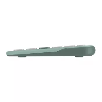 ASUS KW100 /GN/GE/81 klawiatura domowa Bluetooth QWERTZ niemiecka Zielona, Jasnozielona