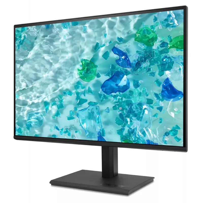 Monitor Acer Vero B7 B277Gbemiqpruzx — 27 cali (68,6 cm), 1920×1080 Full HD, IPS, 4 ms, 120 Hz, USB-C, koncentrator USB, głośniki, VESA, czarny