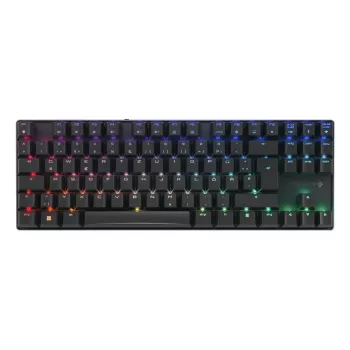 Mechaniczna klawiatura gamingowa CHERRY XTRFY Cherry MX 8.2 TKL Wireless — Tenkeyless, QWERTZ, USB + RF + Bluetooth, RGB, czarna