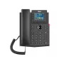 Telefon IP Fanvil X303-2 Czarny 4 linie LCD Słuchawka przewodowa