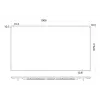 Telewizor Smart TV Hisense 86 cali E5QTUK QLED FHD z Freely, Cyfrowa tablica, 2,18 m (86 cali), 3840 x 2160 pikseli, Wi-Fi, 24/7