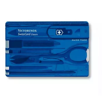 SwissCard Classic Victorinox niebieski