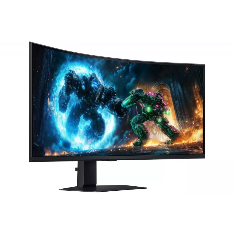 Monitor komputerowy Samsung G75F 101,6 cm (40 cali) 5120 x 2160 pikseli WUHD LCD Czarny