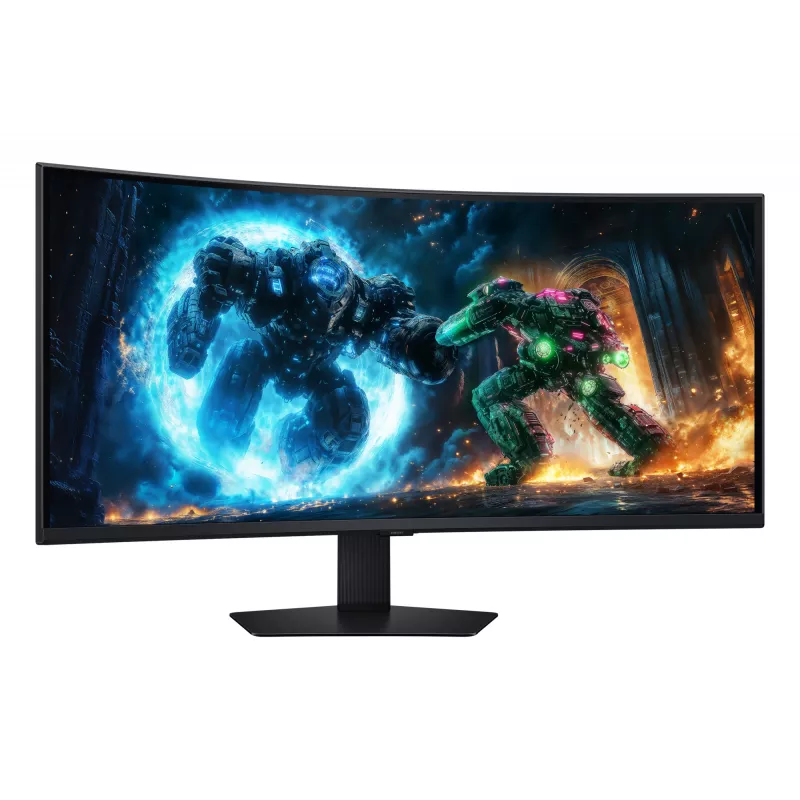 Monitor komputerowy Samsung G75F 101,6 cm (40 cali) 5120 x 2160 pikseli WUHD LCD Czarny