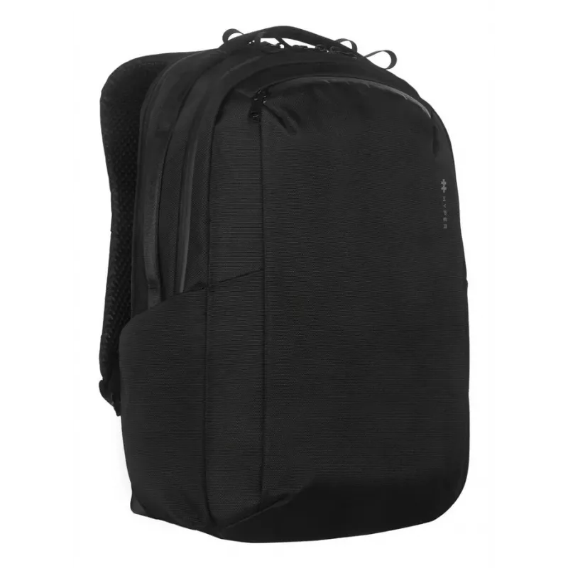 Plecak HYPER HyperPack HP21PBKGL na laptopy do 40,6 cm (16 cali) — czarny, PET/poliester