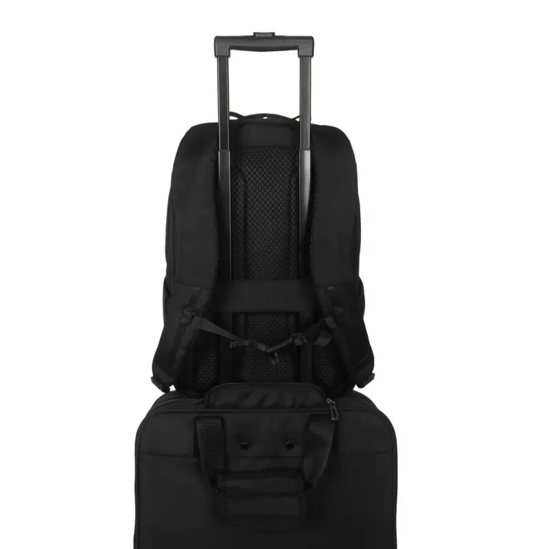 Plecak HYPER HyperPack HP21PBKGL na laptopy do 40,6 cm (16 cali) — czarny, PET/poliester