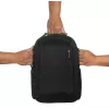 Plecak HYPER HyperPack HP21PBKGL na laptopy do 40,6 cm (16 cali) — czarny, PET/poliester
