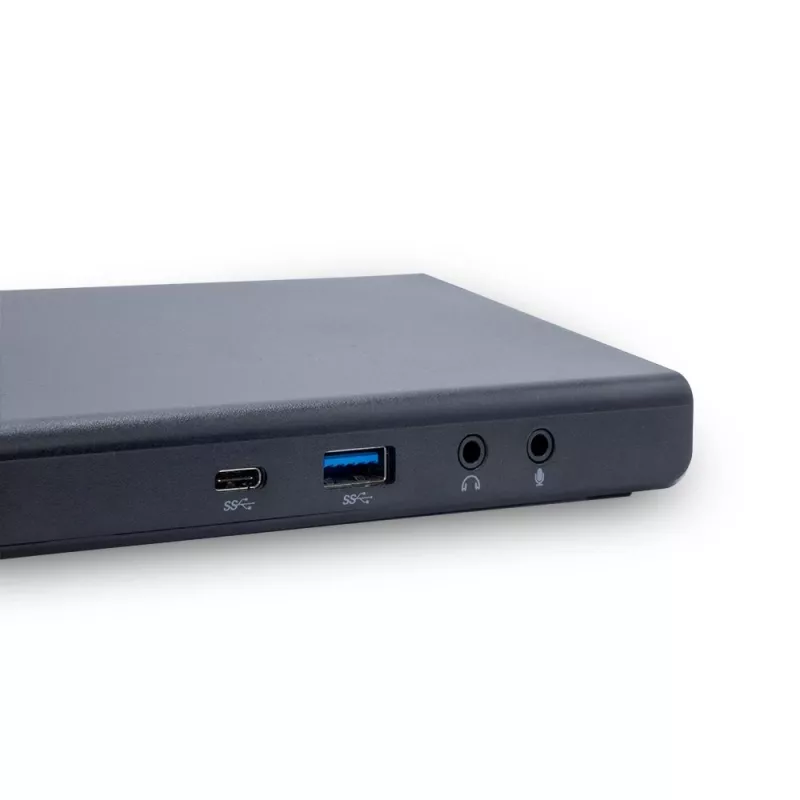 TERRA 1480374 stacja dokująca/replikator portów przewodowa USB 3.2 Gen 1 (3.1 Gen 1) Type-C czarna