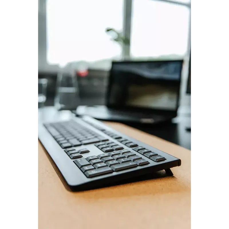 CHERRY KW 3000 klawiatura Uniwersalna RF Bezprzewodowa QWERTY US International Czarna