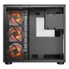 COUGAR PC Midi Tower Case FV150 ARGB — czarny, ATX/MicroATX/Mini-ITX, 3x120 mm przód + 1x120 mm tył, 2x3.5 cala i 2x2.5 cala zatoki