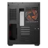 COUGAR PC Midi Tower Case FV150 ARGB — czarny, ATX/MicroATX/Mini-ITX, 3x120 mm przód + 1x120 mm tył, 2x3.5 cala i 2x2.5 cala zatoki