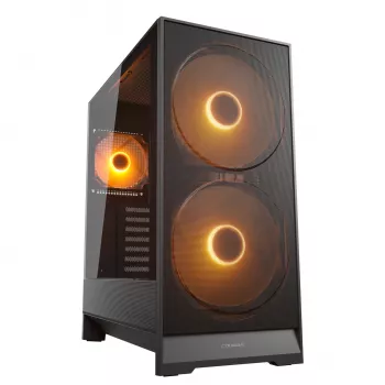 COUGAR Midi Tower Case, Airface 180, ARGB, Czarny