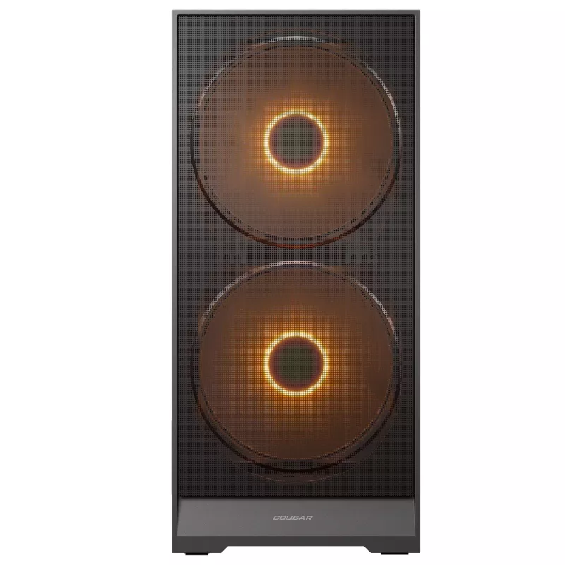 COUGAR Midi Tower Case, Airface 180, ARGB, Czarny