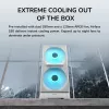 COUGAR Midi Tower Case, Airface 180, ARGB, Czarny