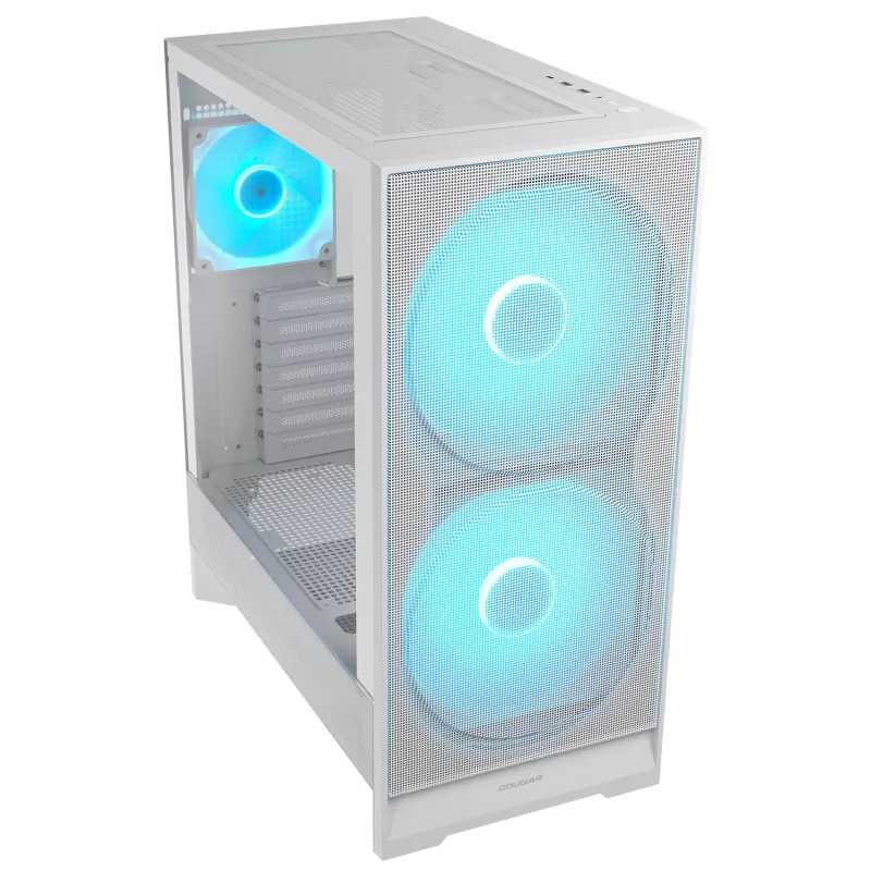 COUGAR Midi Tower Case, Airface 180, ARGB, biały