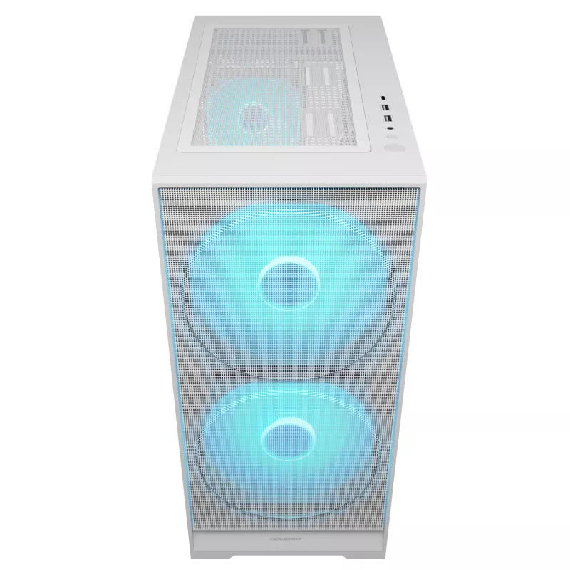COUGAR Midi Tower Case, Airface 180, ARGB, biały