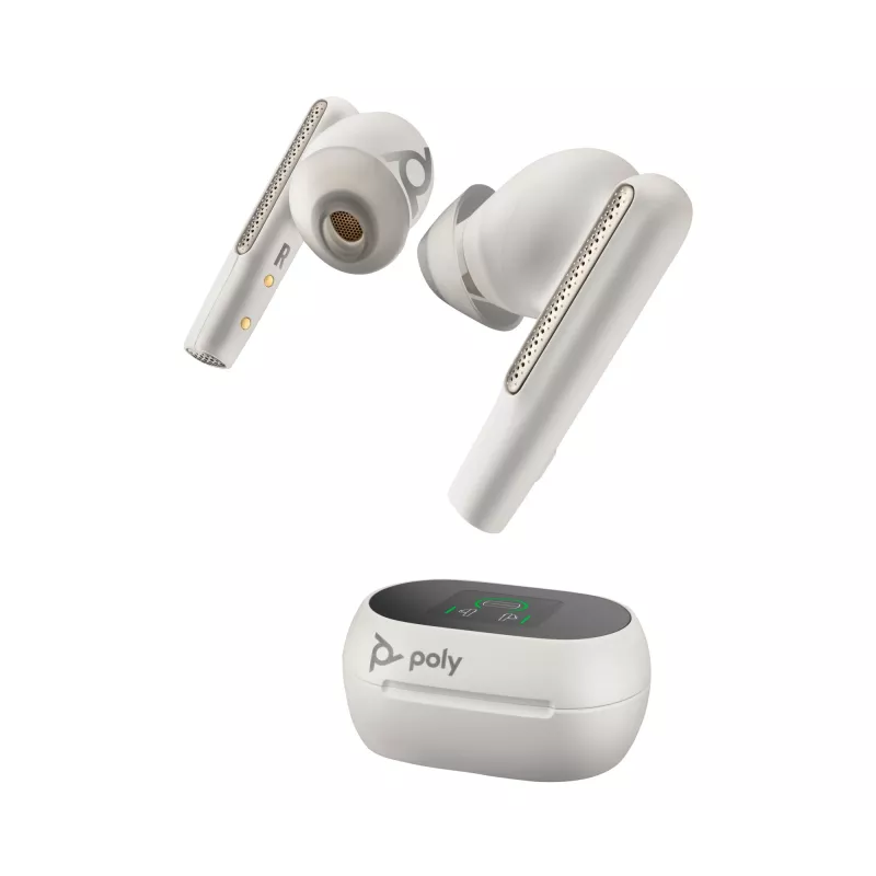 Słuchawki douszne HP Poly Poly Voyager Free 60/60+ biały (2 szt.)