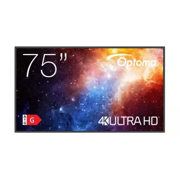 Panel płaski do digital signage Optoma N3751K 75 cali LED 4K Ultra HD