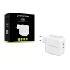 Conceptronic ALTHEA 2-Port 100W GaN USB-C PD Charger, Indoor, AC, 5 V, 5 A, biały