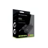 Conceptronic OZUL03BUK 100W GaN Desktop USB PD Charger, Built-in USB-C kabel, UK plug