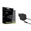 Conceptronic OZUL04BE 67W GaN USB PD Charger, Built-in USB-C kabel