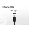 Conceptronic OZUL04BE 67W GaN USB PD Charger, Built-in USB-C kabel