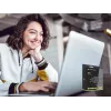 Conceptronic OZUL04BE 67W GaN USB PD Charger, Built-in USB-C kabel