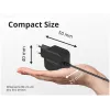 Conceptronic OZUL04BE 67W GaN USB PD Charger, Built-in USB-C kabel