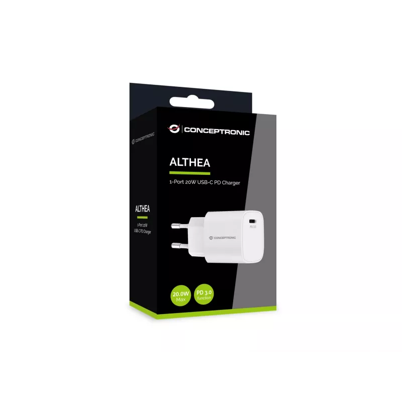 Ładowarka Conceptronic 1-Port 20W USB-C PD Charger