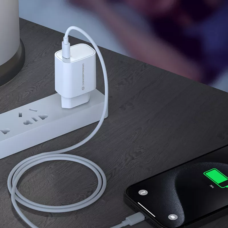 Ładowarka Conceptronic 1-Port 20W USB-C PD Charger