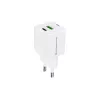 Ładowarka Conceptronic 2-portowa 20W GaN USB PD, USB-C x 1, USB-A x 1, QC 3.0, PPS
