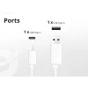 Ładowarka Conceptronic 2-portowa 20W GaN USB PD, USB-C x 1, USB-A x 1, QC 3.0, PPS