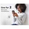 Ładowarka Conceptronic 2-portowa 20W GaN USB PD, USB-C x 1, USB-A x 1, QC 3.0, PPS