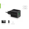 Ładowarka sieciowa Conceptronic 2-portowa 20W GaN USB PD, USB-C x 1, USB-A x 1, QC 3.0, PPS